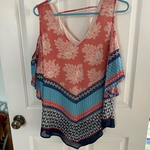 DR2 Short Sleeve Blouse NWOT